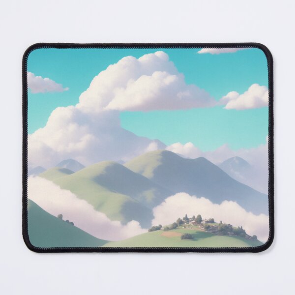 Item preview, Pastel Peaks: A Whimsical Landscape of Serenity designed and sold by RedArtG09.