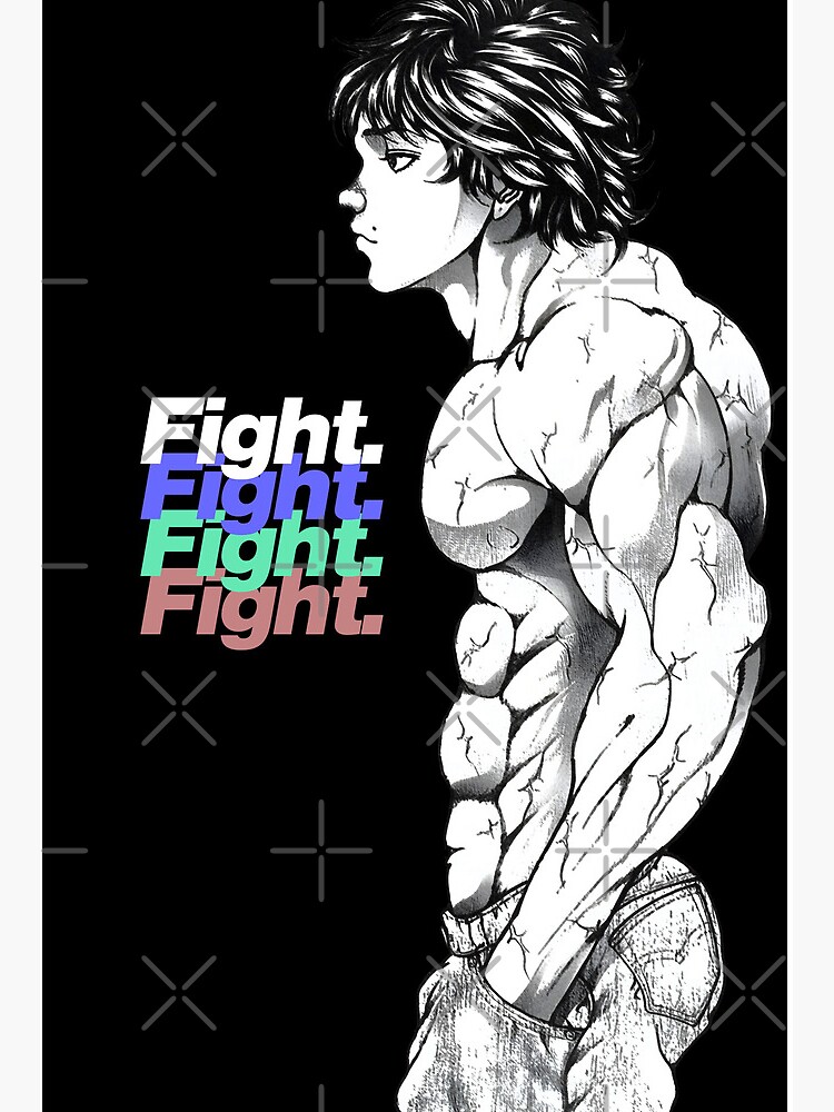 Baki (manga panel) LiTen - Illustrations ART street