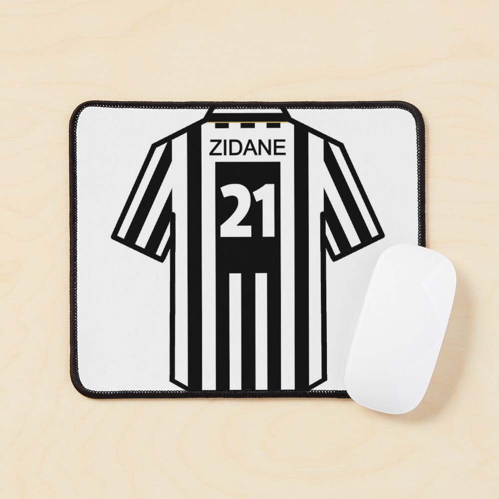 Zinedine Zidane 1996/1997 Juventus Retro Shirt Sticker for Sale by  ArtForAllAges