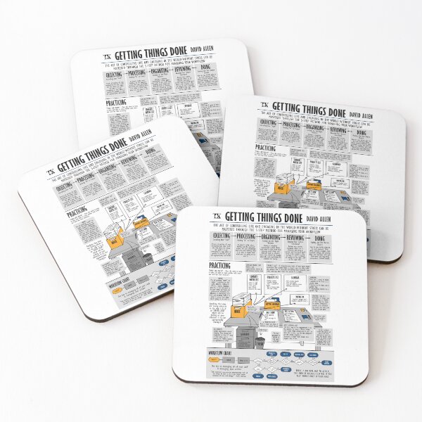 Item preview, Visual Summary Getting Things Done (David Allen) designed and sold by TKsuited.