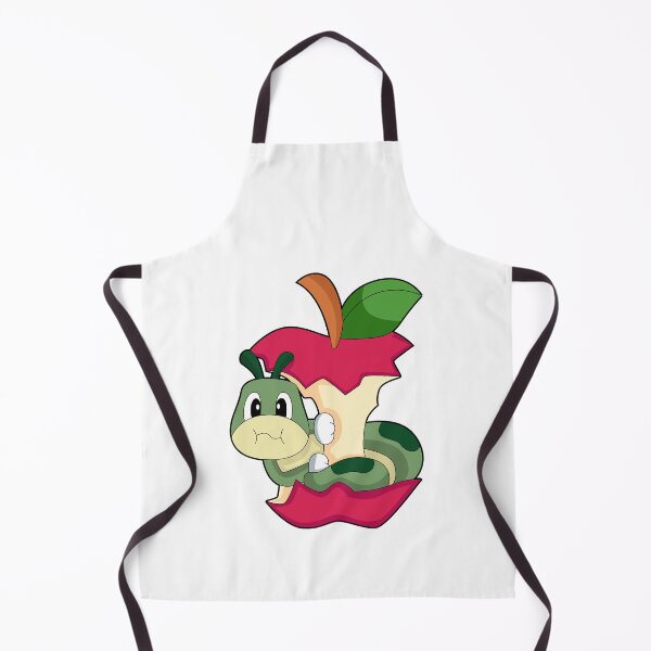 Item preview, Caterpillar Eating Apple designed and sold by Snabdesign84.