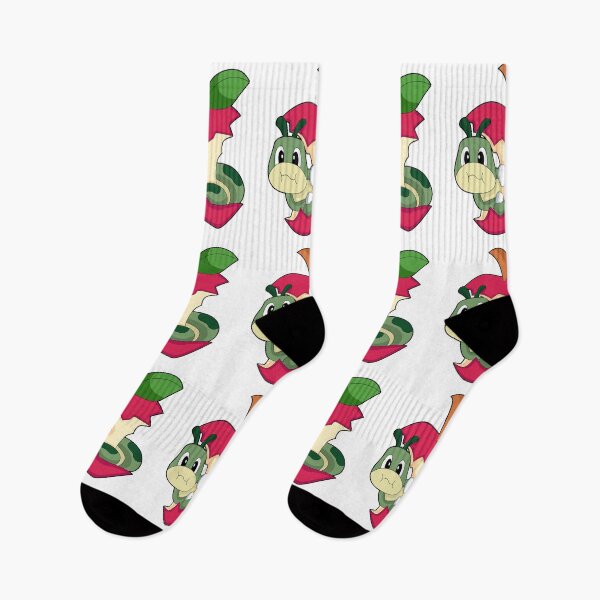 Item preview, Caterpillar Eating Apple designed and sold by Snabdesign84.