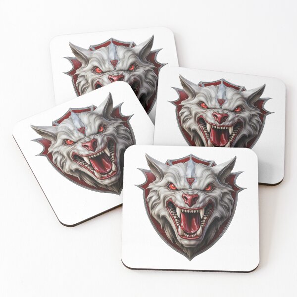 Item preview, Werewolf Coat of Arms: Logo with Transparent Background, Werewolf Baring Its Large Fangs designed and sold by AIPICCRAFT.