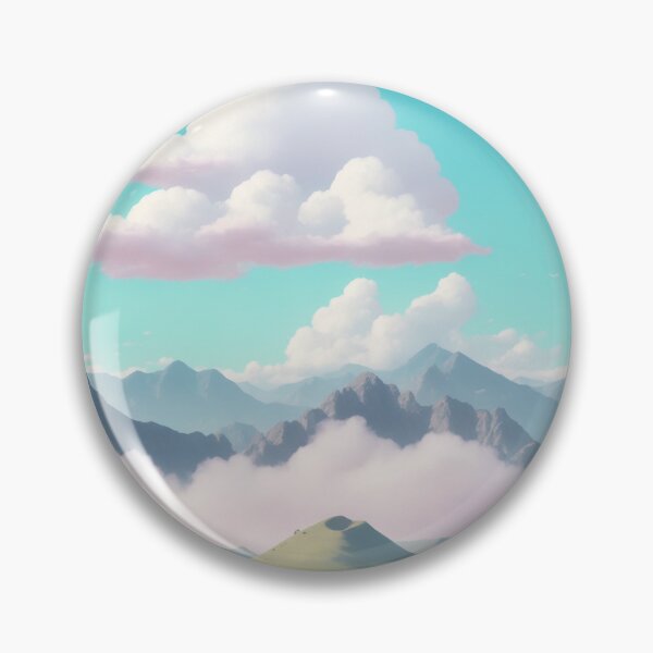 Item preview, Cloud's Embrace: Rolling Hills in Pastel Wonderland designed and sold by RedArtG09.
