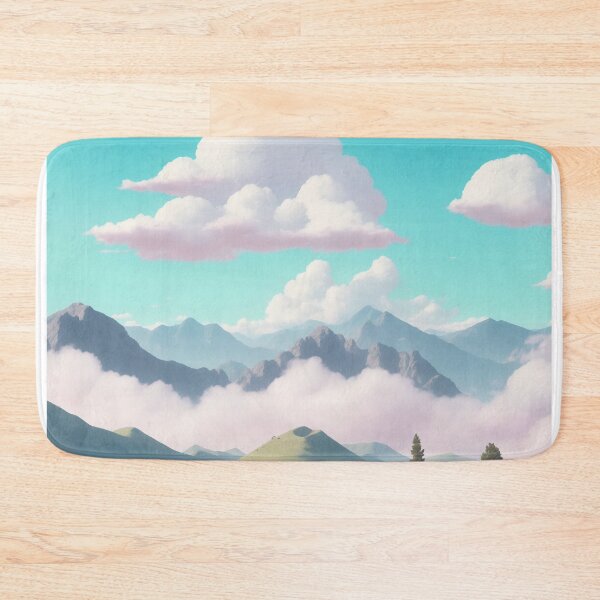 Item preview, Cloud's Embrace: Rolling Hills in Pastel Wonderland designed and sold by RedArtG09.