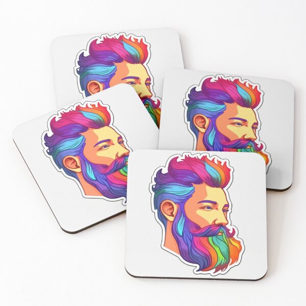 Item preview, Rainbow Youth - Colorful Gay Pride Sticker designed and sold by InkDazzle.
