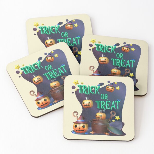 Item preview, Funny Halloween, Trick or treat designed and sold by EbitsuBoy.