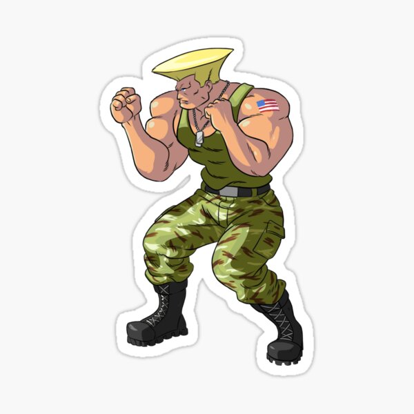 Super Street Fighter II - Guile Art Board Print for Sale by