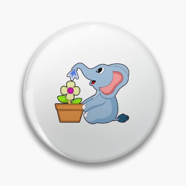Item preview, Elephant Plant pot Flower designed and sold by Snabdesign84.