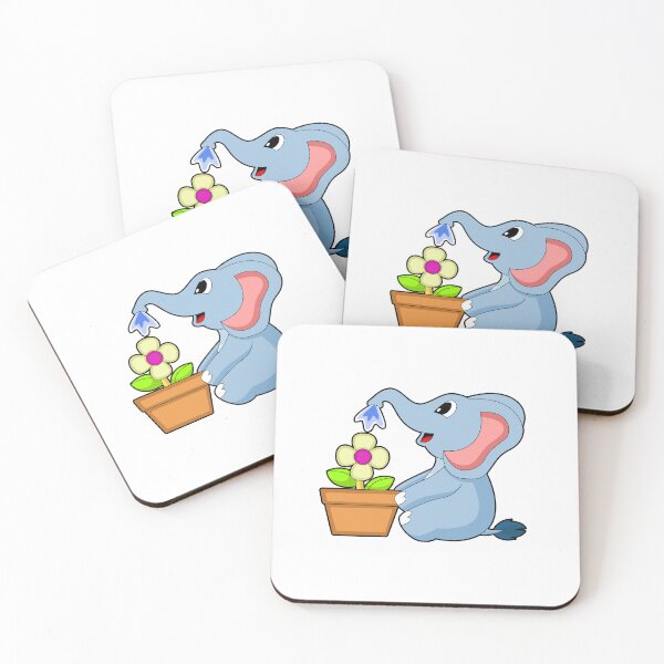 Item preview, Elephant Plant pot Flower designed and sold by Snabdesign84.