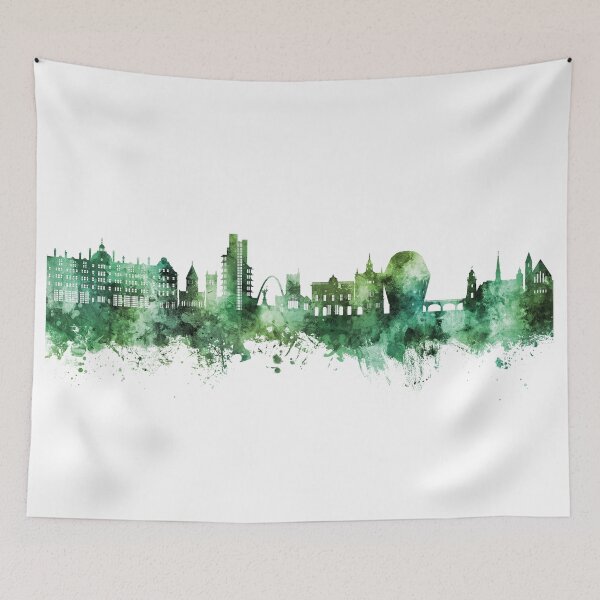 Artikelvorschau, Skyline von Folkestone, England entworfen und verkauft von ArtPrints.