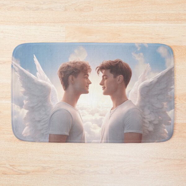 Item preview, Angelic Encounter of a Stunning Gay Couple designed and sold by InkDazzle.