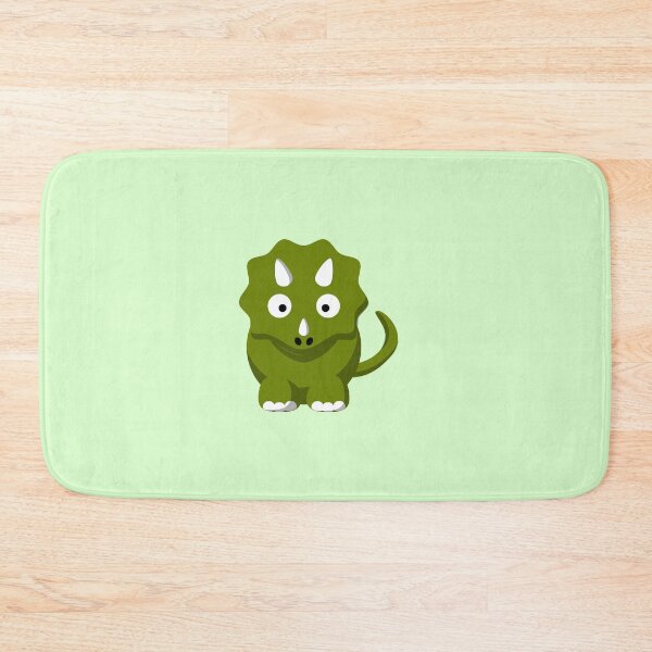 Item preview, Adorable Green Dinosaur Cartoon designed and sold by scenerico.