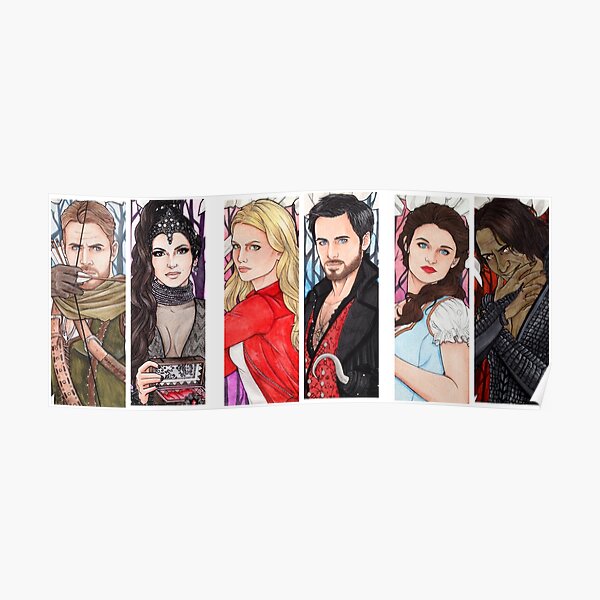 OUAT Couples OL CS RB Poster