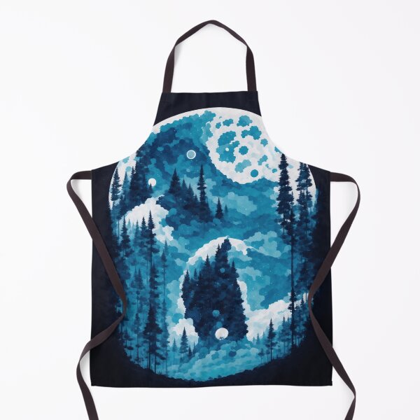 Item preview, Moonlit Magic: Snow Bear and Enchanted Mountains T-Shirt Design designed and sold by RedArtG09.