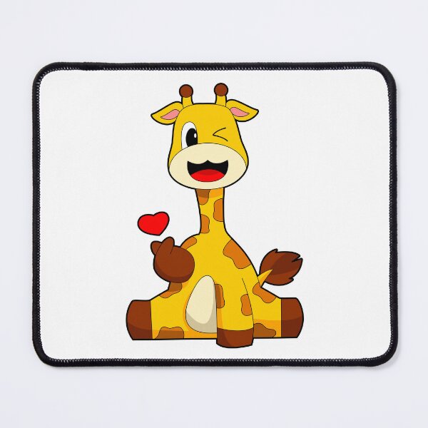 Artikelvorschau, Giraffe Herz entworfen und verkauft von Snabdesign84.