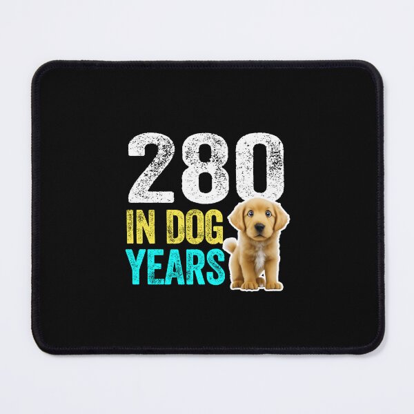 Item preview, 40th 40 fortieth fourtieth birthday cute puppy dog years funny designed and sold by w1ckerman.