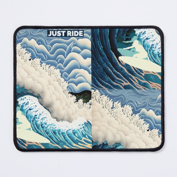 Item preview, Great surfer of Kanagawa. Just Ride designed and sold by LakarDesign.