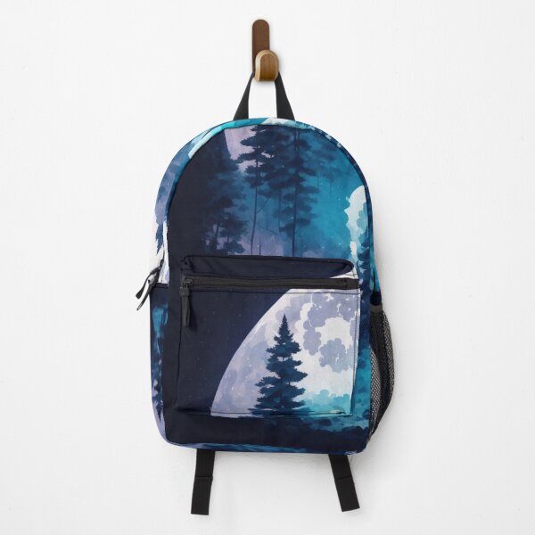Item preview, Dreamscapes of Nature: Snowy Wilderness and Moonlit Warrior Tee designed and sold by RedArtG09.
