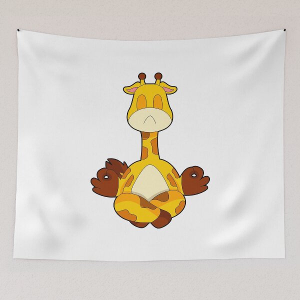 Artikelvorschau, Giraffe Yoga Meditation Gymastik entworfen und verkauft von Snabdesign84.