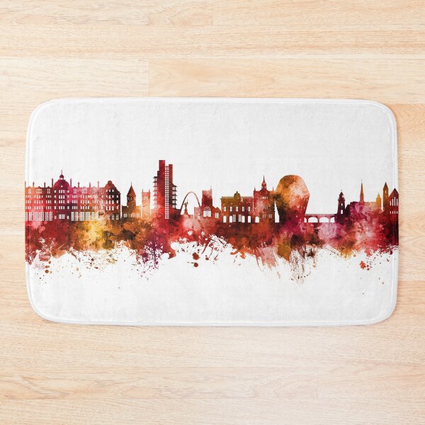 Item preview, Folkestone England Skyline designed and sold by ArtPrints.
