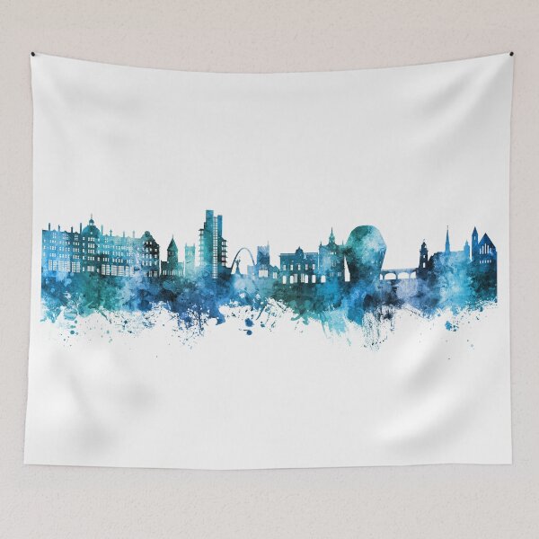 Artikelvorschau, Skyline von Folkestone, England entworfen und verkauft von ArtPrints.