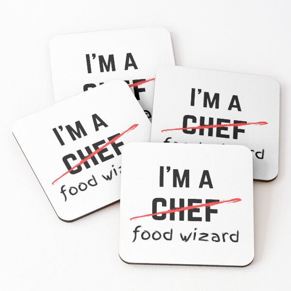 Item preview, I'm a Food Wizard Chef - Funny Food and Chef Quotes designed and sold by ethanzakicab.