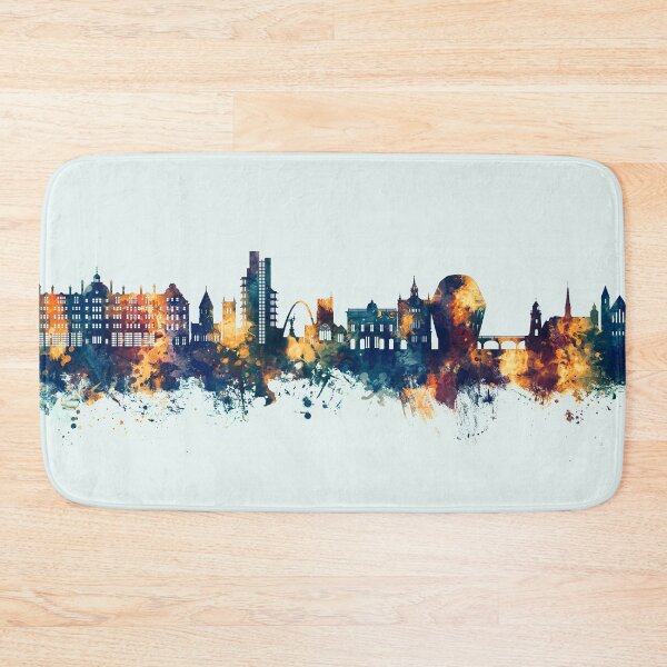 Item preview, Folkestone England Skyline designed and sold by ArtPrints.