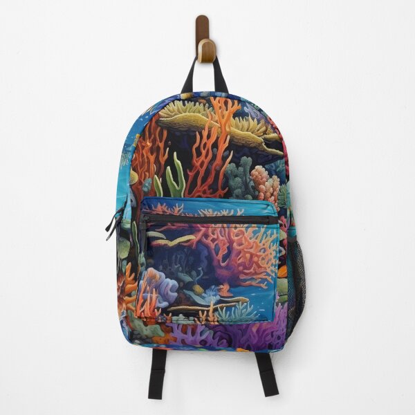 Item preview, Stunning, vibrant color underwater coral reef digital print designed and sold by dcrc.