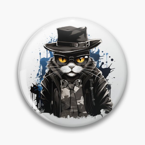 Item preview, gángster gato graffiti designed and sold by naatala.