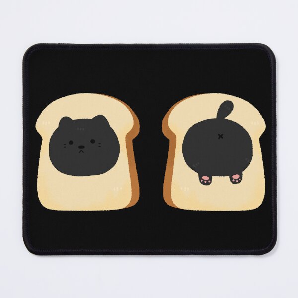 Item preview, bun black cat Kitten Lover Funny Bread Baker  designed and sold by TNwandesignart.