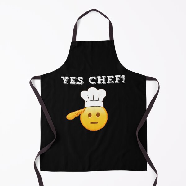 Item preview, Yes Chef - Funny Food and Chef Quotes designed and sold by ethanzakicab.
