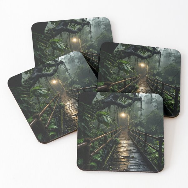 Item preview, Mysterious Rainforest Bridge designed and sold by KruzyArts.