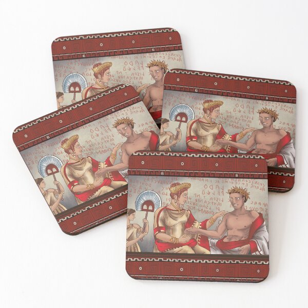 Item preview, Feast of Lars Velch, the Tomb of The Shields, Necropolis of Tarquinia designed and sold by ArchaeoArtist.