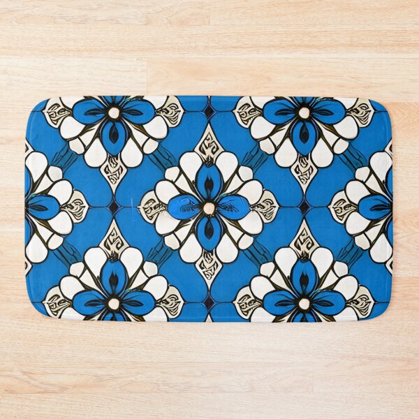 Item preview, Pattern of circles on an flowers background Hand drawn designed and sold by Casanova7000.
