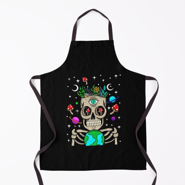 Item preview, Trippy earth skully designed and sold by loberkarols.