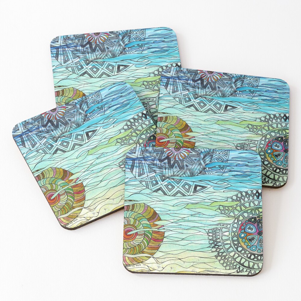 Item preview, Coasters (Set of 4) designed and sold by ReneArtworks.