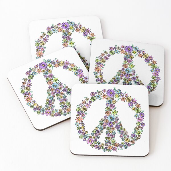 Item preview, Peace Sign Flowers  designed and sold by DesignsByMarge.