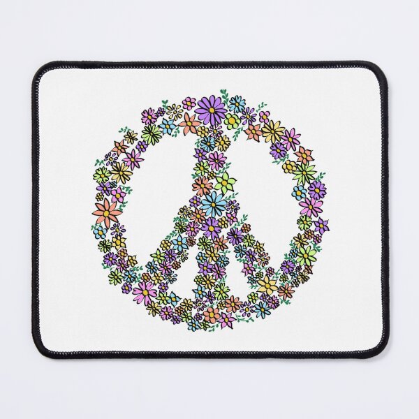 Item preview, Peace Sign Flowers designed and sold by DesignsByMarge.
