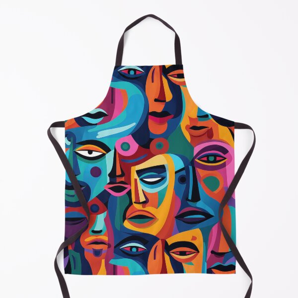 Item preview, Many Many Vibrant Faces designed and sold by Jiinkyy.