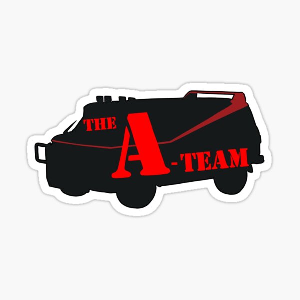 Das A-Team Van Sticker