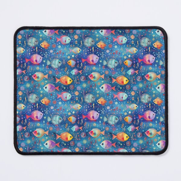 Item preview, Colorful Fish Pattern designed and sold by franktact.