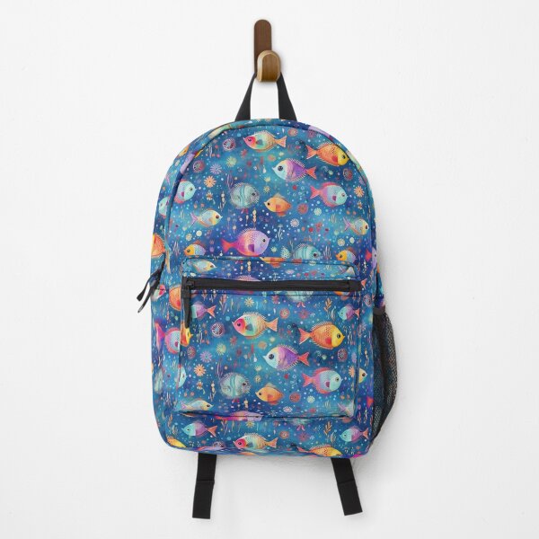 Item preview, Colorful Fish Pattern designed and sold by franktact.