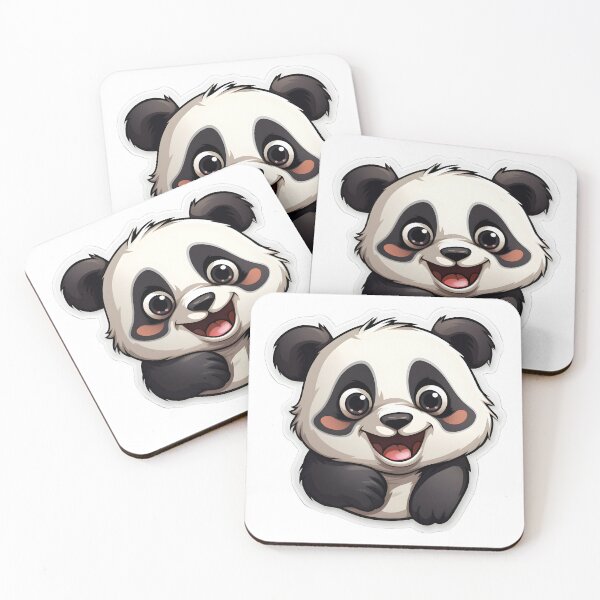 Item preview, Funny Smiling Panda designed and sold by DafraDesign.