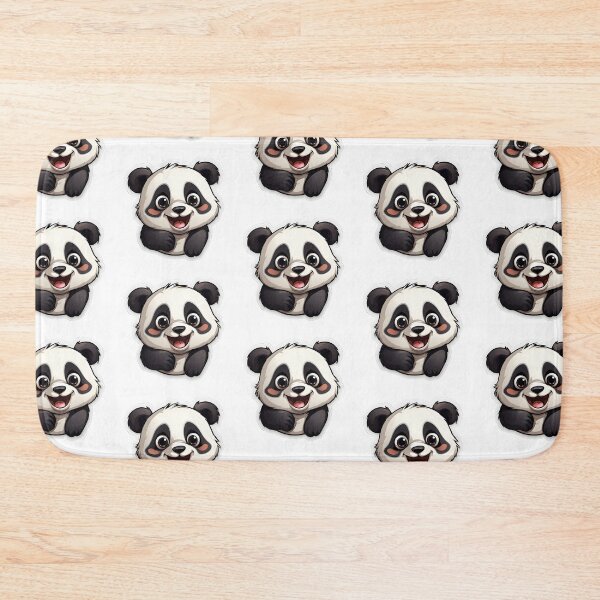 Item preview, Funny Smiling Panda designed and sold by DafraDesign.