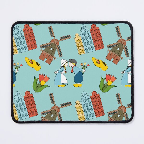 Item preview, blue Netherlands Dutch Tulip Festival designed and sold by Midwestmama94.