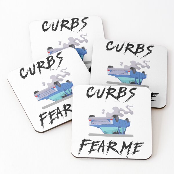 Item preview, CURBS FEAR ME | Funny Driving For New or Bad Drivers  designed and sold by SomeDesignThing.