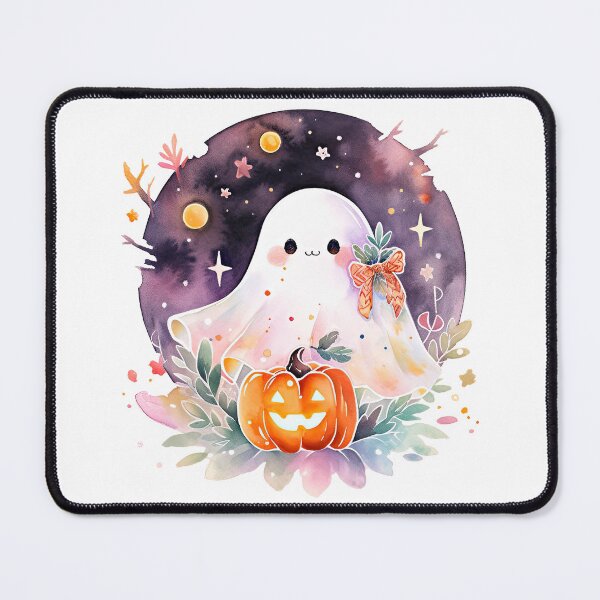 Item preview, Cute Ghost Halloween Watercolor Kawaii - 08 designed and sold by ANNetz-PK.