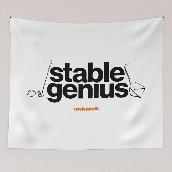 Item preview, 16229-06-BLT - Genio estable - Ecuestre (negro) designed and sold by Uselesstuff.