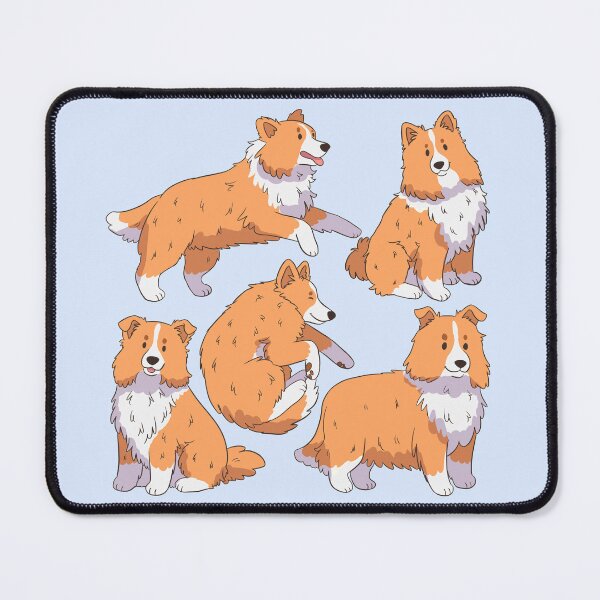Item preview, Cute shetland sheepdog pattern  designed and sold by Yaragold.